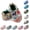A/Fox Grey, variant on Infant Baby Boys Girls Cotton Slipper Sneaker Toddler Cartoon Animal Rubber Non-Slip Sole First Walker Crib House Shoes