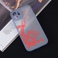 thumbnail image 1 of Funda de teléfono con diseño estético único, carcasa trasera suave de dragón rojo para iPhone 14, 12, 11, 13 Pro, Mini, X, XS, XR Max, 6, 7, 8 Plus, SE Fivean unisex, 1 of 2