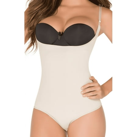 Girdle Shapewear Bodysuit-Faja Colombiana Fresh and Light Faja Shapewear Braless Reducer Panty Corset Moldeador Body Shaper