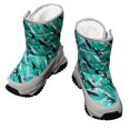 thumbnail image 3 of REDARER Kids' Fashion Snow Boots - Thick-Sole Winter Boots for Girls & Boys, Plush Velvet-Lined Warm & Stylish,Size:9.5-10 Years, 3 of 9
