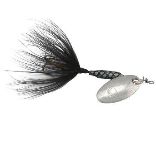 Yakima Bait Worden's Original Rooster Tail Lure, Black, 1/24 oz