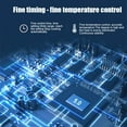 thumbnail image 3 of Circulateurs à Immersion pour Machine sous Vide 1100 W Ultra Silencieux en Acier Inoxydable, 3 of 8