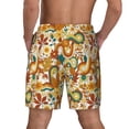 thumbnail image 2 of Lsque Mens Swim Trunks Vintage Floral Pattern - Bathing Suit Compression Liner - Beach Swim Shorts Swimwear - (S-3XL) - Stretch Quick Dry -Small, 2 of 9