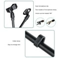thumbnail image 4 of Portable Mic Stand Boom Arm with Multifunctional Adjustment Button Easy Adjustment for Home Studios Outdoor Interviews, 4 of 7