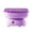 Rose purple, variant on Mini Cotton Candy Maker Machine, Cotton Candy Machine with Paper Sticks & Sugar Scoop, Portable Candy Floss Maker for Birthday Party (Gray Purple)