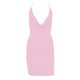 thumbnail image 1 of Vestido Corto de Manga Larga para las Mujeres Vestido de Cuello en V de Estilo Impreso, Poliéster Toda la Temporada, 1 of 6