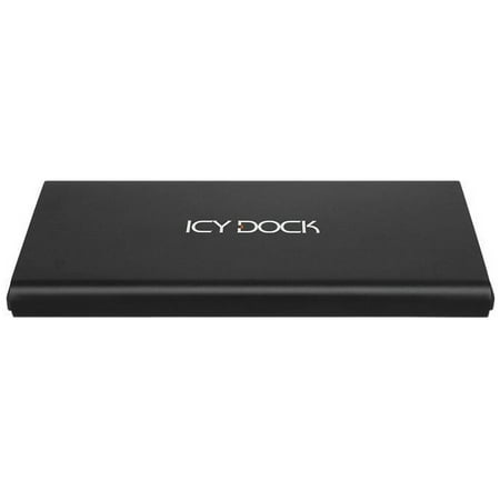 UPC: 0884826508328 | ICY DOCK ICYNano MB861U31-1M2B Aluminum & Plastic M.2 Black 1 x M.2 PCIe NVMe SSD (2230/2242/2260/2280/22110) 1 x USB 3.2 Gen 2 Portable M.2 NVMe PCIe SSD to USB 3.2 Gen 2 (10Gbps) External Enclosure