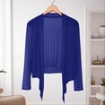 thumbnail image 2 of Cover Ups for Swimwear Women Open Front Long Sleeve Swimsuits Coverup Summer Lightweight Casual Tops Plus Size Fashion, 2 of 5