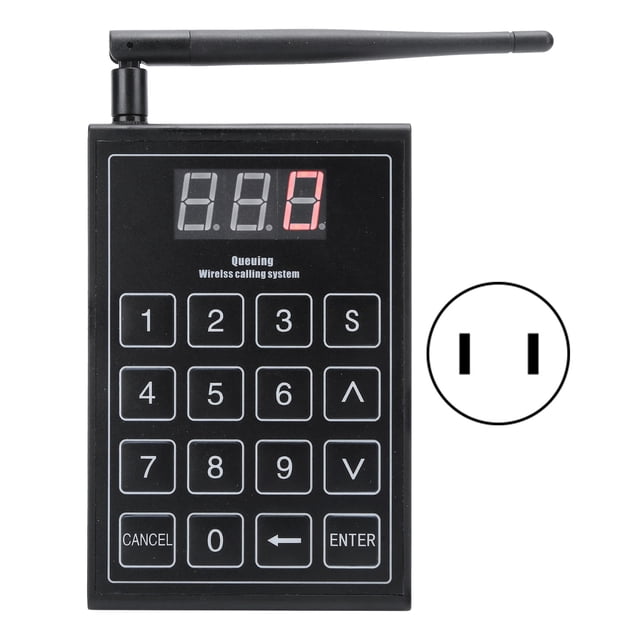 Transmisor De Controlador De Buscapersonas, Fuerte Y Conveniente Transmisor De Teclado De Buscapersonas De 433 MHz Conveniente Para El Repartidor De Alimentos Para El Restaurante