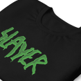 thumbnail image 2 of Slayer - Slime Logo Unisex T-Shirt - Black - Small, 2 of 7