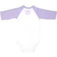 thumbnail image 4 of Mermaid - 12-24 Months 3/4 Length Purple Sleeve Onesie, 4 of 9