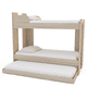 thumbnail image 3 of Mobi Litera triple Individual de Madera Modelo Hamilton Color Legno Salinas, 3 of 4