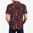 thumbnail image 5 of Rocae Autumnal Forest for Men's Short Sleeve Polo Shirt, Quick Drying Performance Moisture Wicking Sports Men's Golf Shirt XX-Large, 5 of 9