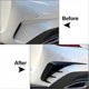 thumbnail image 4 of black Car rear bumper splitter canard spoiler for, 4 of 5
