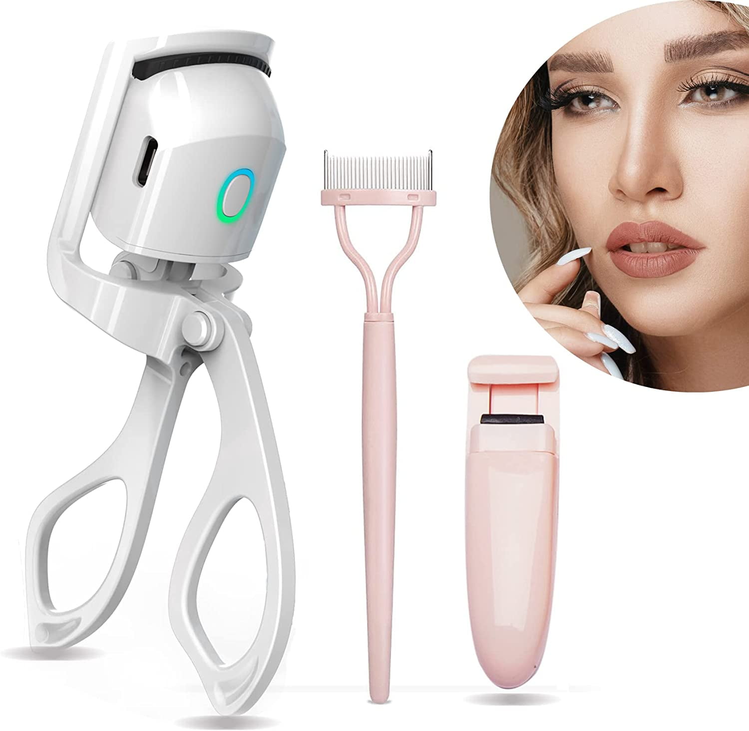 3 in 1 Eyelash Application Tool Kit,Mascara Comb Eyelash Separator