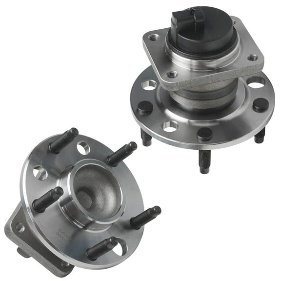 Detroit Axle - 2 Front Wheel Bearing Hub for 1993-2002 Chevrolet Camaro, Wheel Hub and Bearings Assembly Set Replacement, Pair Hubs - [5 Lug w/ABS]