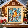 thumbnail image 2 of KRONDO DIY Fabric Art Kit, No-Sew Craft with Wooden Frame & Tucking Tool for Wall Decor & Relaxing Hobby, 2 of 5