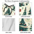 thumbnail image 4 of luoweisi Men's Beach Shorts Quick Dry Swim Trunks with Mesh Lining Christmas Tree L, 4 of 5
