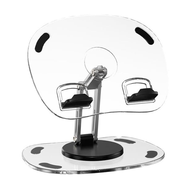 Soporte telescópico giratorio de 360° para tableta multifuncional con soporte para teléfono móvil