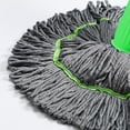 thumbnail image 4 of 2 in 1 Dehydrated Mop, Dehydrated Mop with 2 Microfibra Replaceable Mop Pads, Self-Wringing Twist Mops for Floor Cleaning, 360 Degree Spin Round Wall Cleaning Mop, 4 of 7