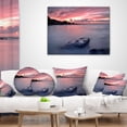 thumbnail image 4 of Designart Rocks Dark Samarra Seashore Sintra - Seashore Throw Pillow - 12x20, 4 of 5