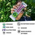 thumbnail image 3 of Happy Village Organic Fig and Nut Bars, Tart Cherry, 16 Count, 3 of 6