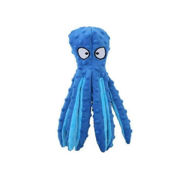 Whiskerspot Octopus Dog Toy 2025 - Eco-Friendly Plush No-Stuffing Dog Chew Toy for Puppies