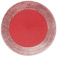 thumbnail image 2 of Now Designs Disko Round Placemats, Red, Set of 4, 2 of 2
