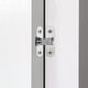 thumbnail image 4 of Bisagras de puerta oculta para gabinetes Metal Bisagra oculta Bisagras invisibles para puertas de madera Mini Bisagra oculta para muebles Acero inoxidable, 4 of 8