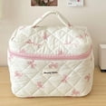 thumbnail image 4 of Makeup Bag Bow Portable Storage Bag Toiletry Bag Makeup Organizer Toiletry L9, 4 of 8