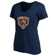 thumbnail image 2 of Women's Caleb Williams Navy Chicago Bears Plus Size Fair Catch Name & Number Scoop Neck T-Shirt, 2 of 3