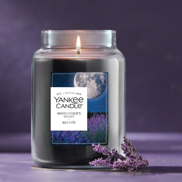 Yankee Candle Scented Candle, MidSummer's Night, 22 oz Original