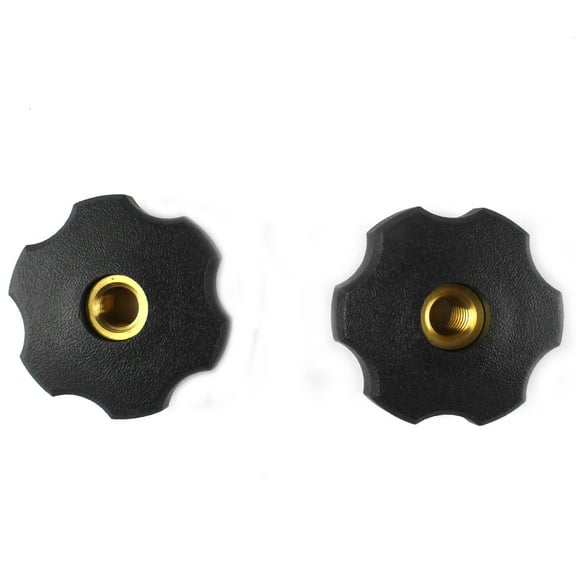 Genuine OEM Snapper Fluted Knob (5/16-18 x 1/2) for 7800847-01, 7800849-00, 7800946-00, 7800947-00, 7800948-00, 7800968-00, 7800970-00, 7800979-00 Walk Behind Mowers / 7101022YP