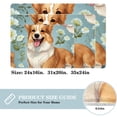 thumbnail image 2 of Corgi Dog Non-Slip Polyester Office Rugs: Machine Washable Game Mat and Door Carpet, 2 of 6