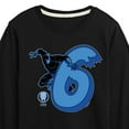 thumbnail image 3 of Marvel Black Panther - 6Th Birthday - Toddler And Youth Long Sleeve Graphic T-Shirt, 3 of 5