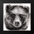 thumbnail image 2 of Parker, Jennifer Paxton 15x15 Black Modern Framed Museum Art Print Titled - Bear Grin I, 2 of 5