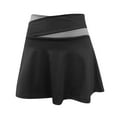 thumbnail image 3 of Sngxgn Womens High Waist Plaid Skirt Pencil Mini Skirts(Black,S), 3 of 5