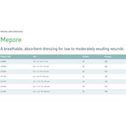 Mepore Self-Adhesive Island Dressing - 3-3/5 Inches x 4 Inches, 400 Count