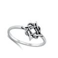 thumbnail image 4 of Elegant Celtic Rope Knot Ring .925 Sterling Silver Band Jewelry Female Male Unisex Size 6, 4 of 4