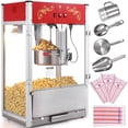 thumbnail image 1 of VEVOR Máquina para hacer palomitas de maíz de encimera, 1615 W, 16 oz, color rojo, 1 of 9