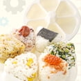 thumbnail image 2 of Máquina para Hacer Onigiri, Molde para Bolas Arroz, Puede Hacer 6 Bolas Arroz Simultáneamente, Máquina para Hacer Bolas Arroz, Máquina para Hacer Bolas Arroz Rápida e Higiénica, 2 of 5