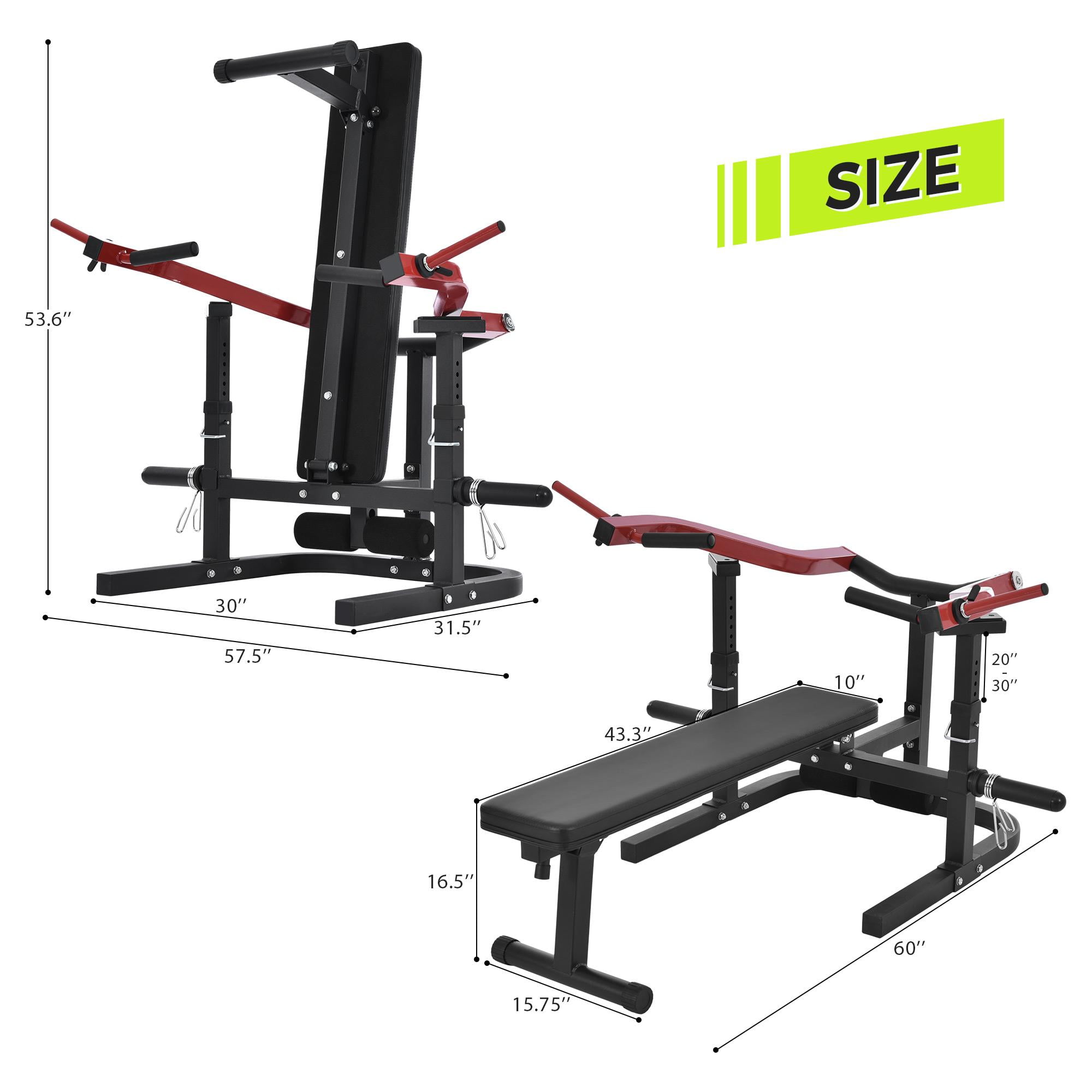 Wisgofre weight bench barbell lifting press gym equipment exercise adjustable incline new arrivals