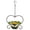 Green, variant on Squirrel Proof Bird Feeder Iron Birds Feeder Heart Shape Flower Birds Feeder Outdoor Garden Decoration Hanging Bird Feeder Birdhouses Squirrel Proof