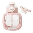 thumbnail image 4 of Linda botella de agua, linda taza de agua con de oso, tazas portátiles a prueba de fugas portátiles con forma de oso de 1L, para niñas rosa BLESIY Botella de bebida, 4 of 8