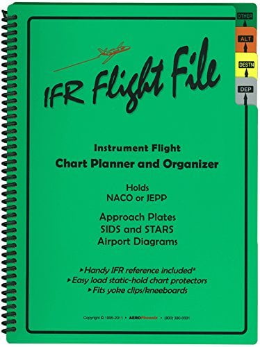 Chart Planning & Organizer Fly Organized! AEROPhoenix IFR Flight File V 