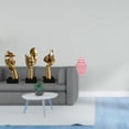 thumbnail image 2 of Estatuas de resina de pensadores, decoración de mesa, esculturas de arte abstracto para oficina, estantería, sala de estar, tarro de cerámica, jarrón, 2 of 8