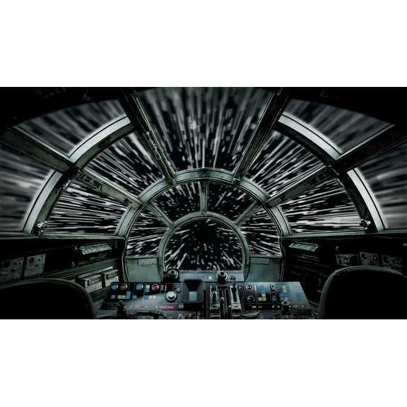 Star Wars Millennium Falcon Peel and Stick Mural