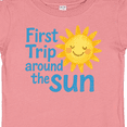 thumbnail image 4 of Inktastic First Trip Around the Sun Sunny Birthday Boys or Girls Baby T-Shirt, 4 of 5
