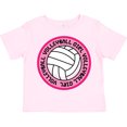 thumbnail image 3 of Inktastic Volleyball Girl Girls Toddler T-Shirt, 3 of 5