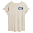 thumbnail image 2 of Marvel - Red Blue Spider Man - Women's Oversized Graphic T-Shirt, 2 of 4